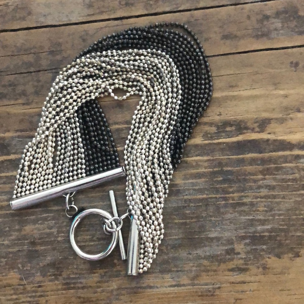 Two-tone bracelet